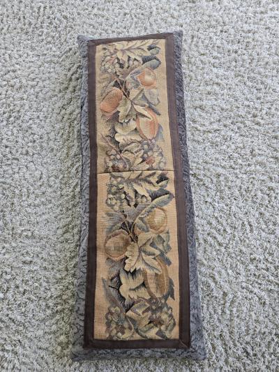 Freanch Aubusson Tapestry Bolster