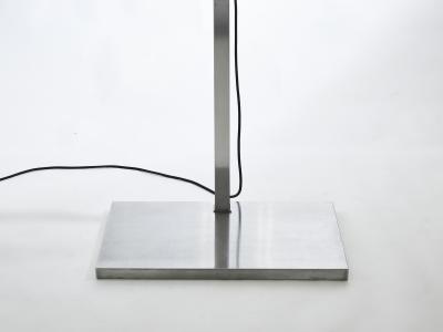 Fred Brouard Signed Fred Brouard steel bronze sculpture chevalet wall lamp 1976