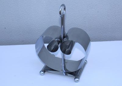 Fred Farr For Revere Chrome Art Deco Magazine Holder