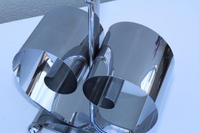 Fred Farr For Revere Chrome Art Deco Magazine Holder