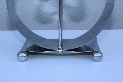 Fred Farr For Revere Chrome Art Deco Magazine Holder