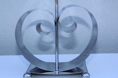 Fred Farr For Revere Chrome Art Deco Magazine Holder