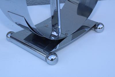 Fred Farr For Revere Chrome Art Deco Magazine Holder