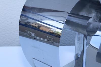 Fred Farr For Revere Chrome Art Deco Magazine Holder