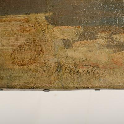 Frederic Montenard Frederic Montenard FRENCH 1849 1926 Fishing Boats in a Harbor painting