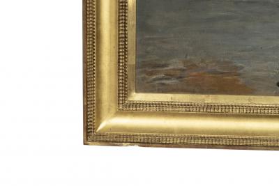 Frederic Porter Vinton Large Oil on Canvas by Frederick Porter Vinton