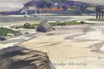 Frederic Whitaker Seashore Clouds 