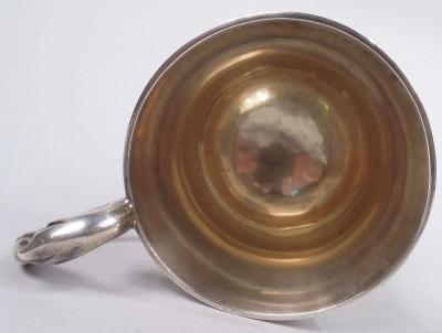Frederick Brasted Antique English Victorian Classical Sterling Silver Baby Cup 1860