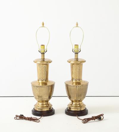 Frederick Cooper Lamp Co Frederick Cooper Brass Table Lamps