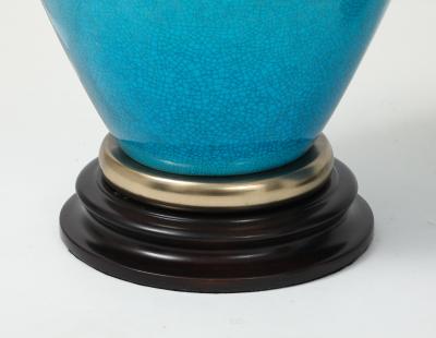 Frederick Cooper Lamp Co Frederick Cooper Turquoise Porcelain Lamps
