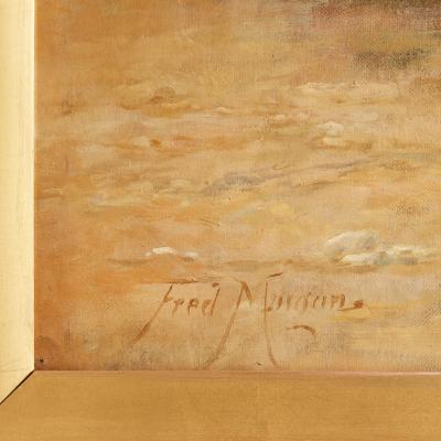 Frederick Morgan Fred Morgan The Hero of the Hour large Victorian oil painting