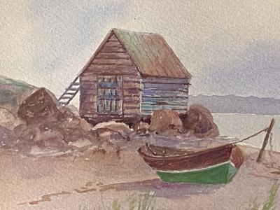 Frederick S Cozzens The Fishermans Cottage