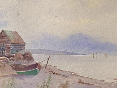 Frederick S Cozzens The Fishermans Cottage