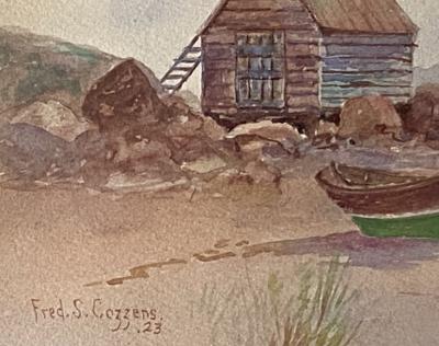 Frederick S Cozzens The Fishermans Cottage