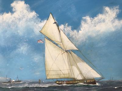 Frederick Tordoff American Cup Race 1885 