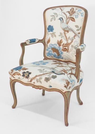 Frederick Victoria Cole Porter Louis XV Style Armchair