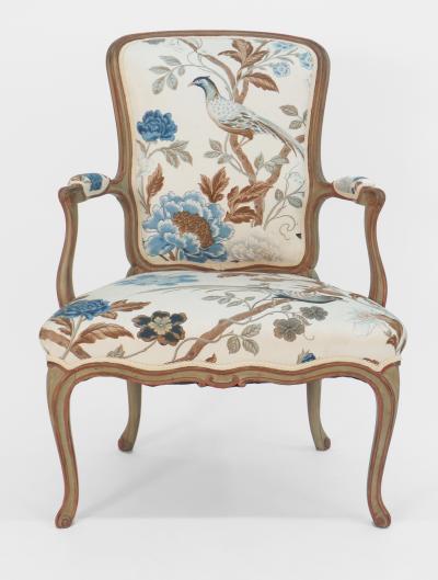Frederick Victoria Cole Porter Louis XV Style Armchair