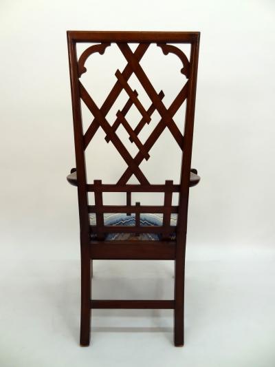 Frederick Victoria Diamond Back Fretwork Chair