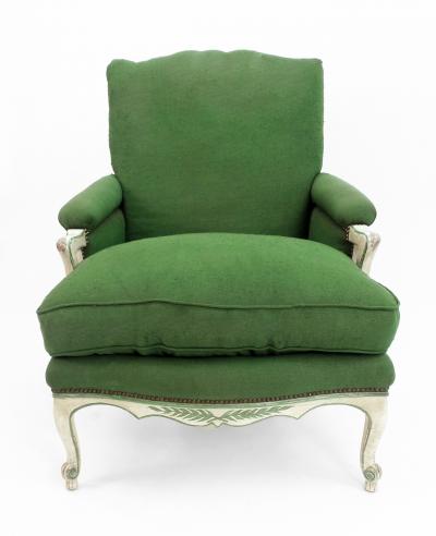 Frederick Victoria Louis XV style Ladder Back Bergere Armchair