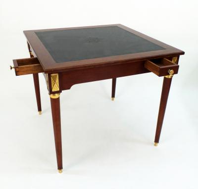 Frederick Victoria Louis XVI Style Game Table
