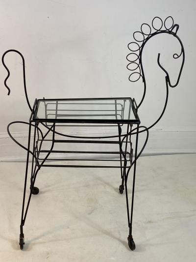 Frederick Weinberg FREDERICK WEINBERG HORSE BAR CART