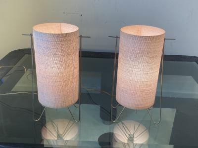 Frederick Weinberg MODERNIST MID CENTURY HAIRPIN LAMPS BY FREDERICK WEINBERG