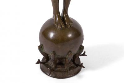 Frederick William MacMonnies Frederick William MacMonnies Bronze Pan of Rohallion USA 1990s Conceived 1890