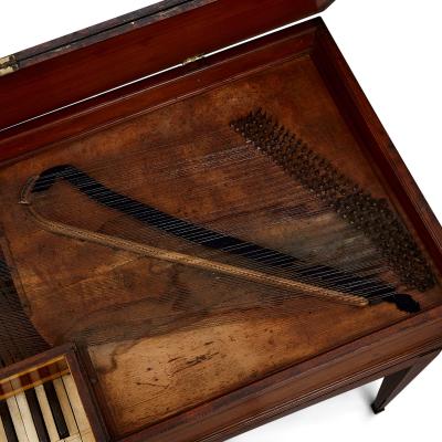 Fredericus Beck Antique George III period clavichord by Beck