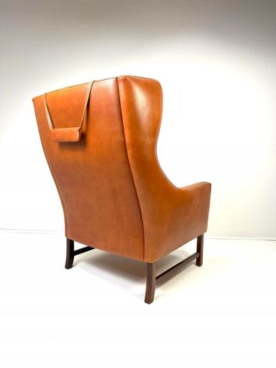 Fredrik Kayser 1960s Fredrik Kayser Leather Lounge Chair