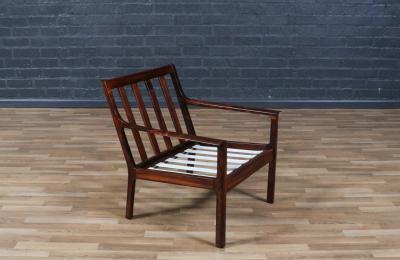 Fredrik Kayser Fredrik Kayser Model 395 Rosewood Lounge Chair for Vatne M bler