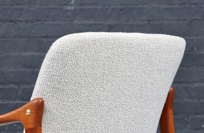 Fredrik Kayser Fredrik Kayser Sculpted Teak Armchair for Vatne Mobelfabrikk