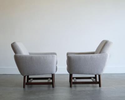 Fredrik Kayser Set of 1960s Fredrik Kayser Modern Modern Lounge Chairs Model 880