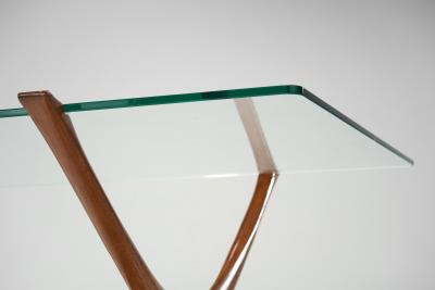 Fredrik Schriever Abeln Condor Coffee Table by Fredrik Schriever Abeln for rebro Glas Sweden 1960s