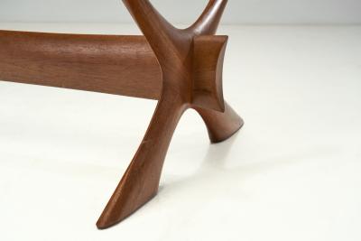 Fredrik Schriever Abeln Condor Coffee Table by Fredrik Schriever Abeln for rebro Glas Sweden 1960s