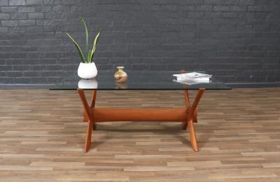 Fredrik Schriever Abeln Fredrik Schriever Abeln Condor Coffee Table for rebro Glas