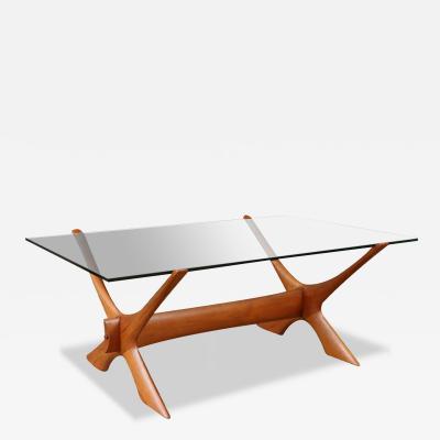 Fredrik Schriever Abeln Fredrik Schriever Abeln Condor Coffee Table for rebro Glas