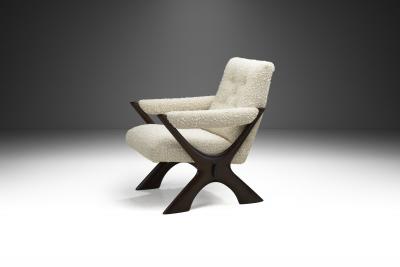 Fredrik Schriever Abeln Rare Fredrik Schriever Abeln Condor Armchair Sweden 1960s