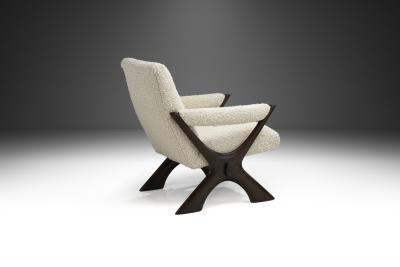 Fredrik Schriever Abeln Rare Fredrik Schriever Abeln Condor Armchair Sweden 1960s
