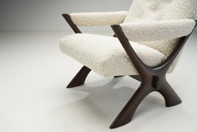 Fredrik Schriever Abeln Rare Fredrik Schriever Abeln Condor Armchair Sweden 1960s