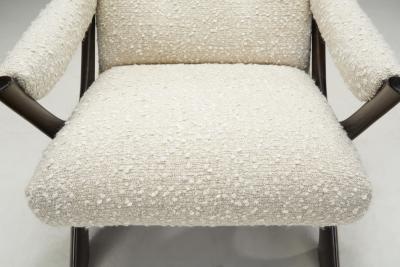 Fredrik Schriever Abeln Rare Fredrik Schriever Abeln Pair of Condor Armchairs Sweden 1960s