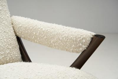 Fredrik Schriever Abeln Rare Fredrik Schriever Abeln Pair of Condor Armchairs Sweden 1960s