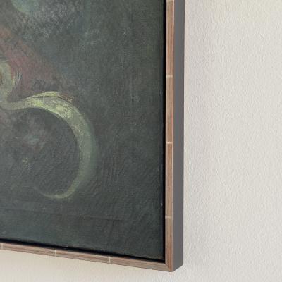 Free Flow Constructivist painting by Noah Grossman 1945