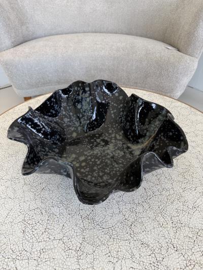 Free form organic shaped Ceramic bowl Made By Aram C 