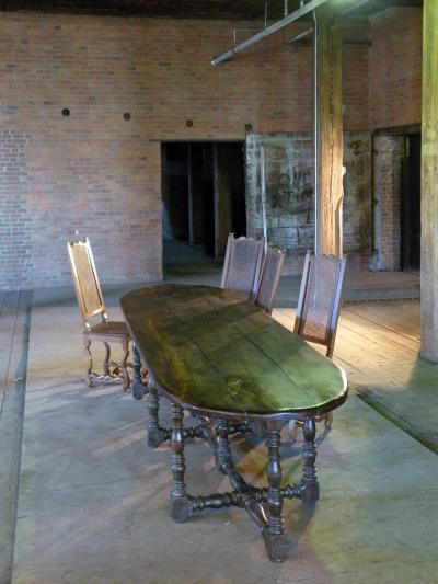 French 17th Century Baroque Oak Dining Table