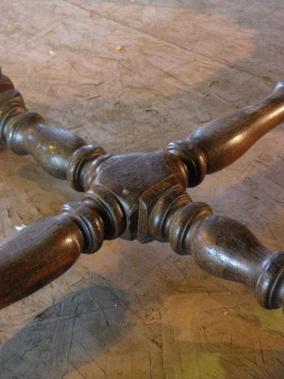 French 17th Century Baroque Oak Dining Table