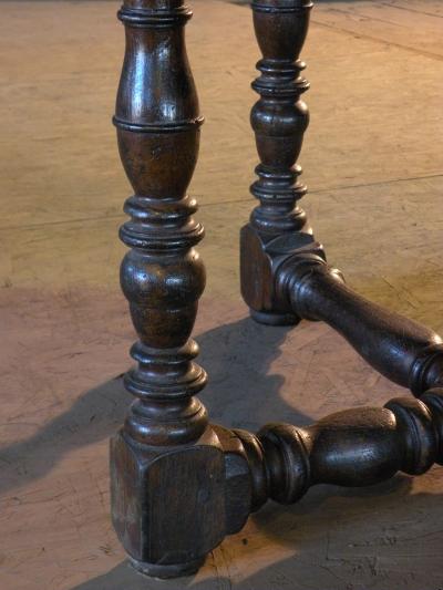 French 17th Century Baroque Oak Dining Table