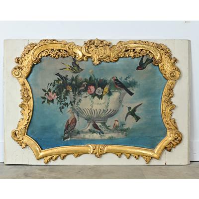 French 18th Century Giltwood Framed Still Life Painting