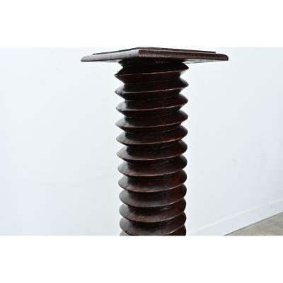 French 18th Century Grape Screw Press Pedestal