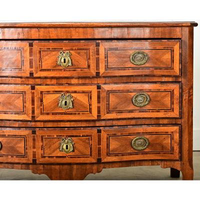 French 18th Century Louis XV Inlaid Commode