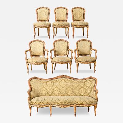 French 18th Century Louis XV Parlor Suite